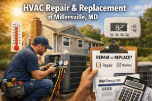 HVAC repair options in Millersville