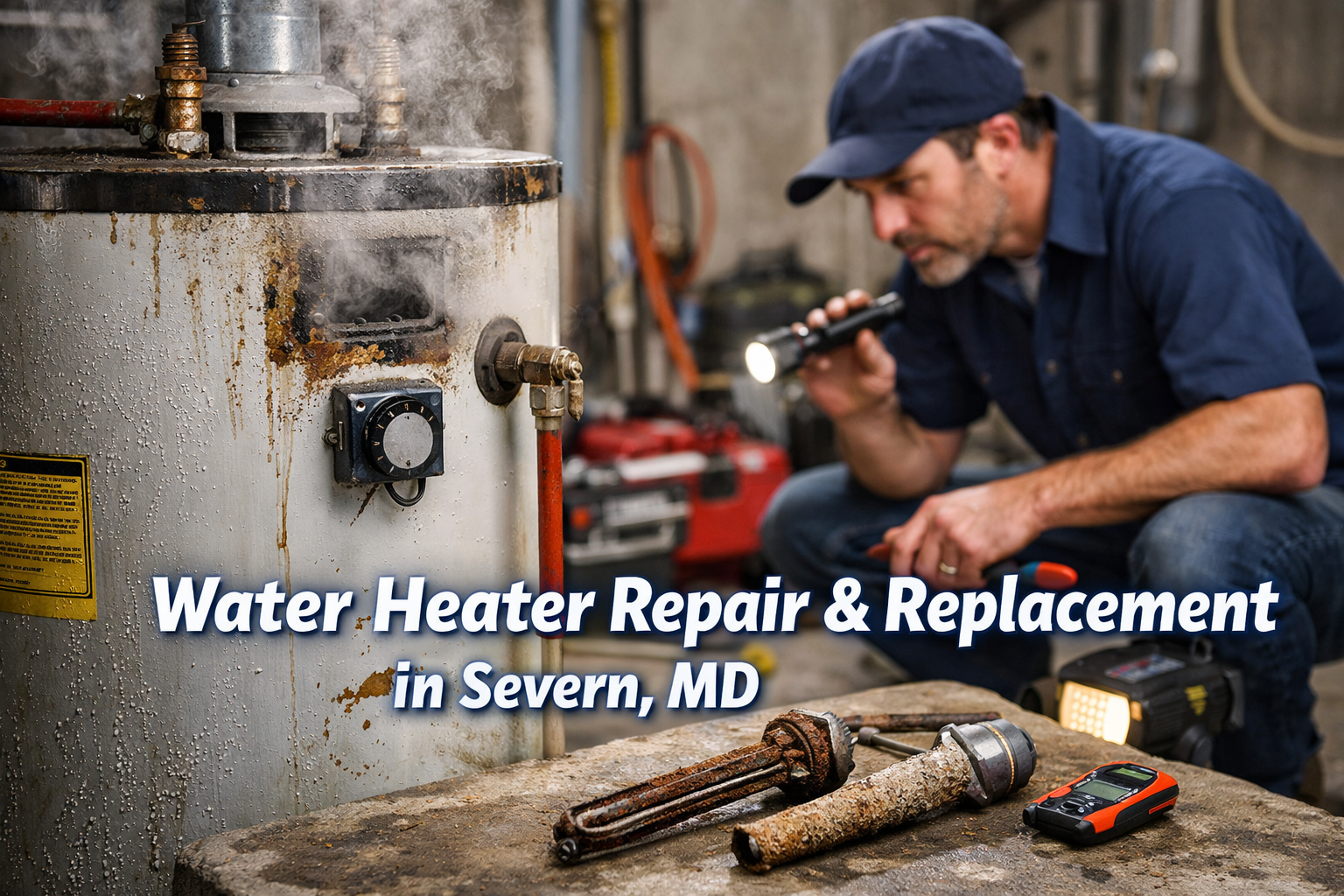 Water Heater Repair and Replacement in Severn, MD